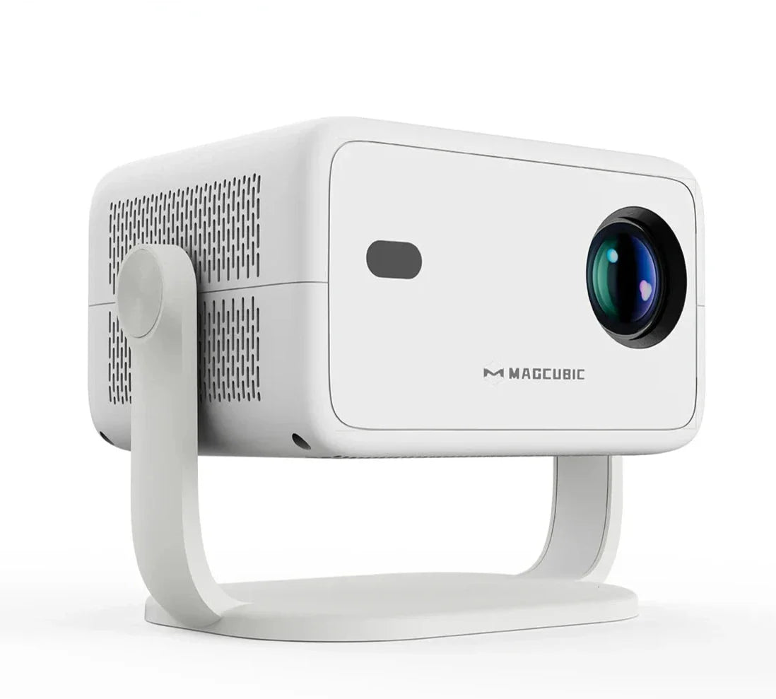 Magcubic L018 Portable Outdoor Projector | 650 ANSI Lumens, Native 1080P, 4K Support, Android 11, 180° Rotation, Auto Keystone & Focus, WiFi 6 & Bluetooth 5.2 for Home Theater & Travel